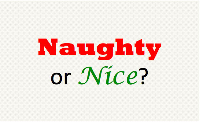Online Flirting Determining Naughty Vs Nice When It S None Of Santa S